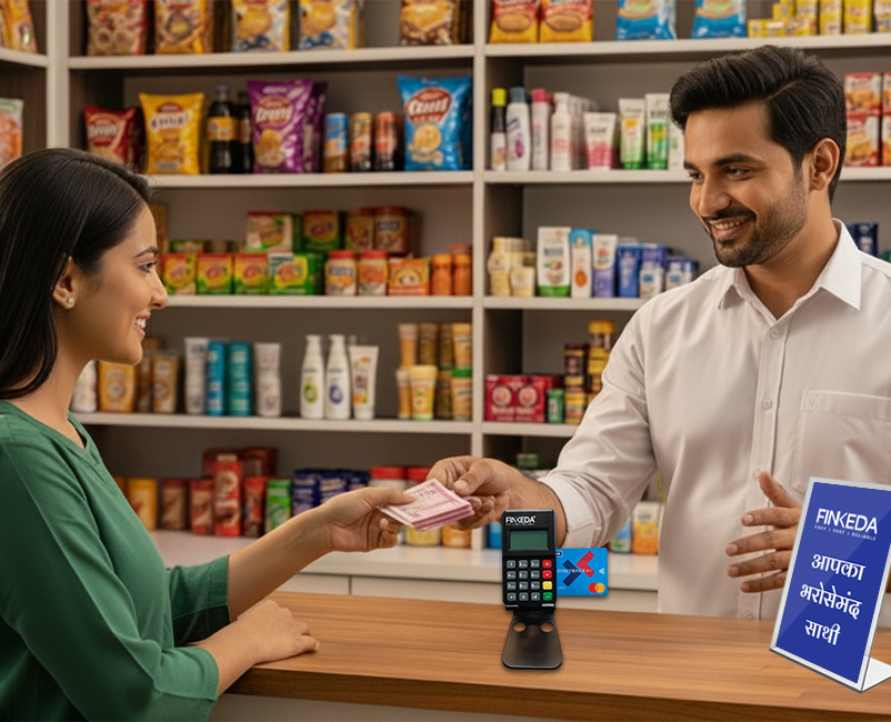 Micro ATM for Shopkeepers: Increase Your Income with Finkeda