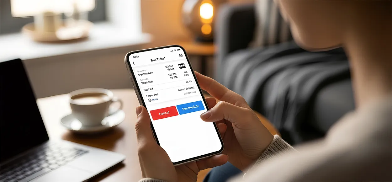 Individuals Bus Ticket Flexible Options, Easy Cancellations