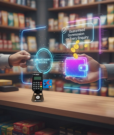 mATM Balance Enquiry Guaranteed Commission on Every Enquiry