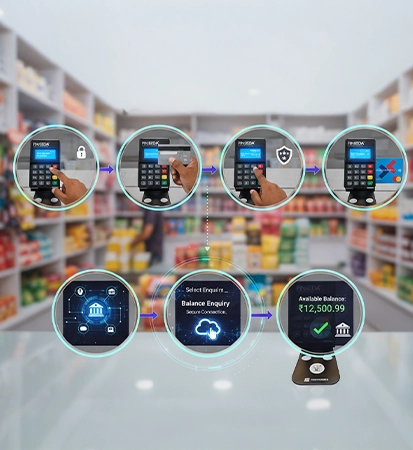 mATM Balance Enquiry Process