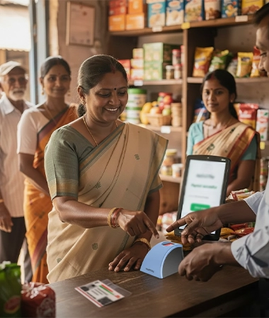 Aadhaar-Based. No Password Needed.