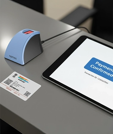 Payment Without Phone or Card AePS Aadhar Pay