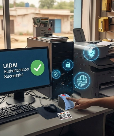 Verified and Secured by UIDAI