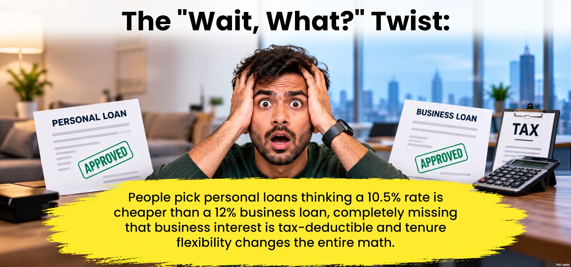Business vs Personal Loan Interest Rates and Tax Benefits