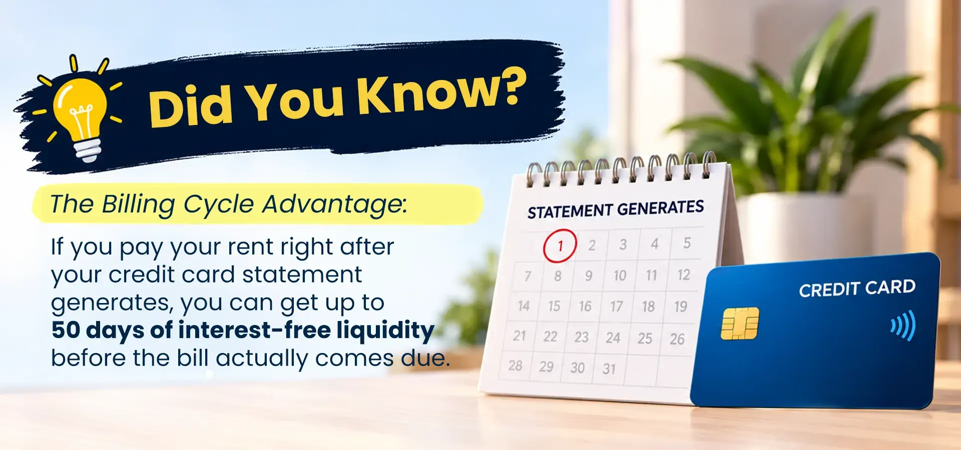 Credit Card Rent Payment Cycle