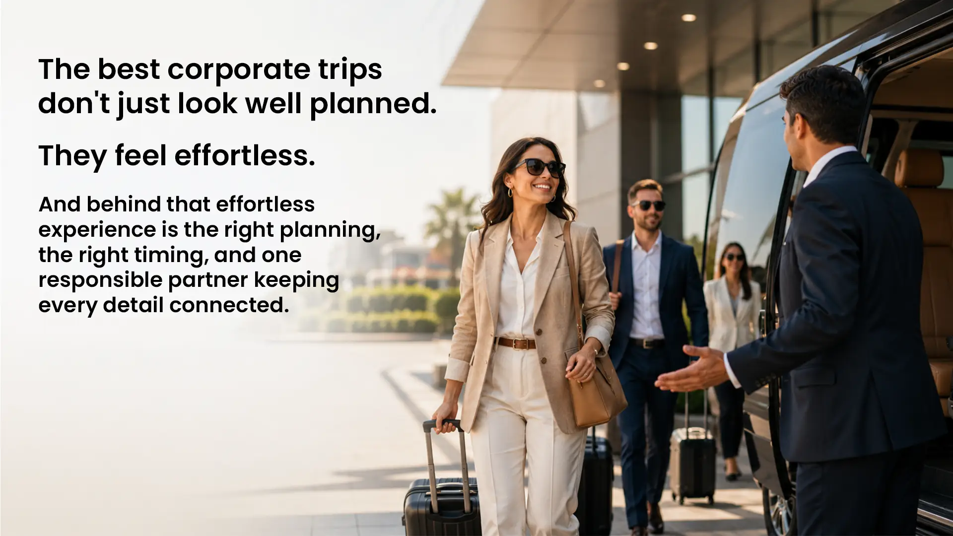 Effortless Corporate Group Trip