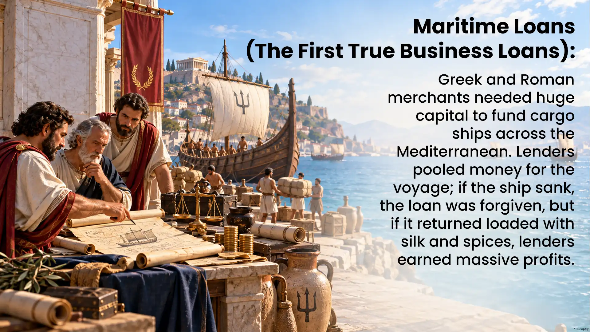 First Business Loans in Ancient Greece and Rome
