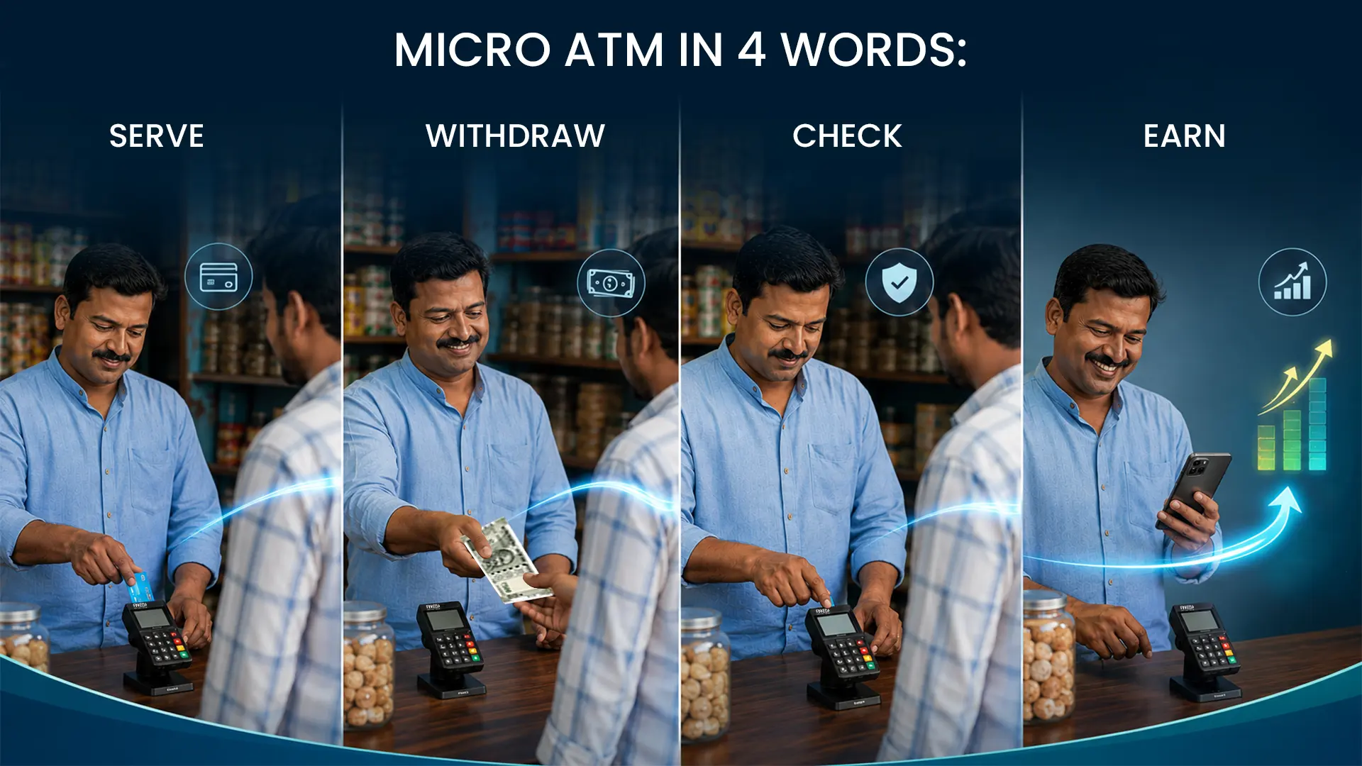 Micro ATM in 4 Words