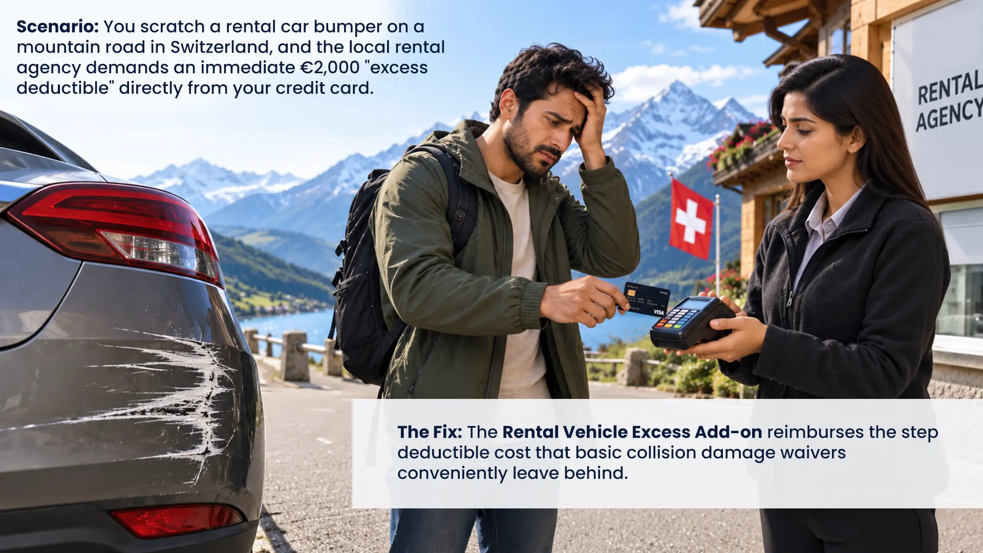 Single Trip Rental Car Cover