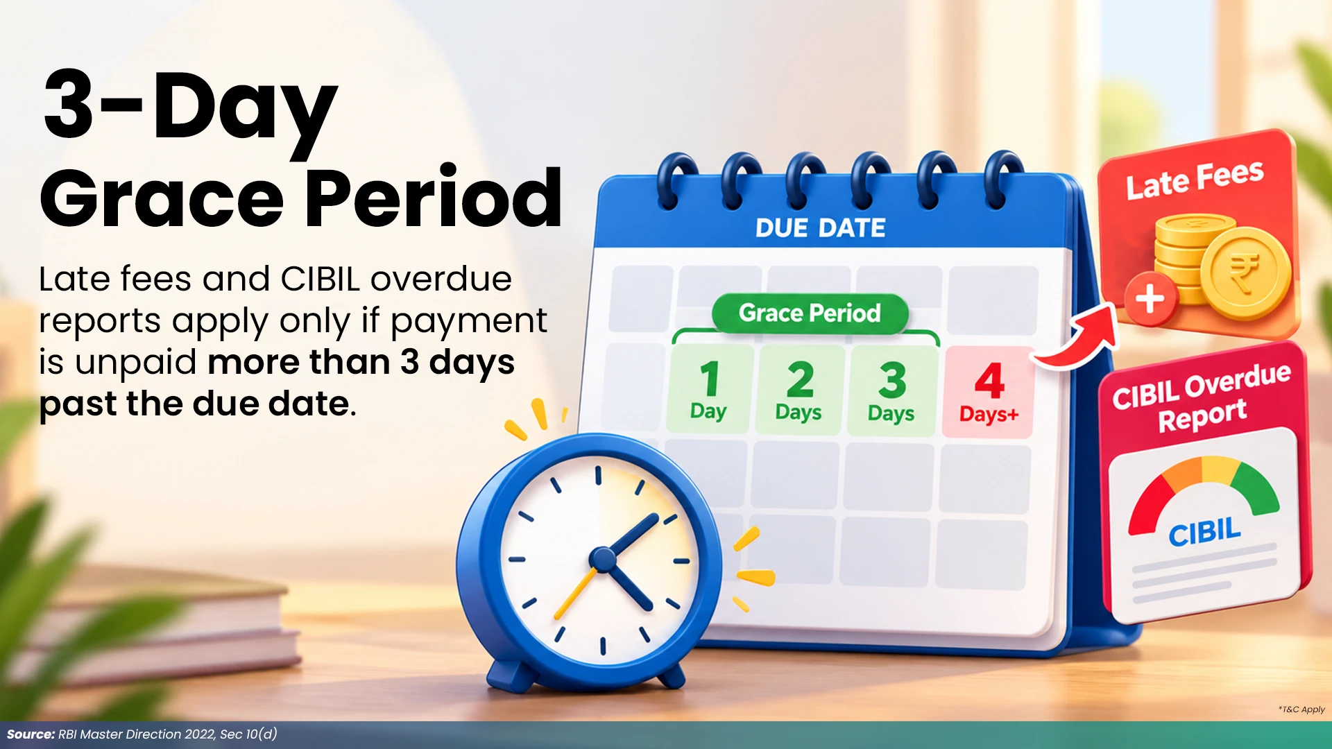 Credit Card Payment 3-Day Grace Period