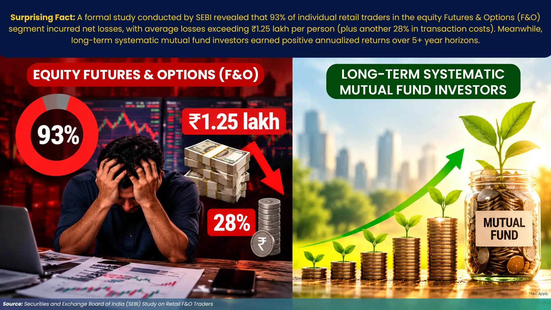 Investment Planning Fact on Trader Losses